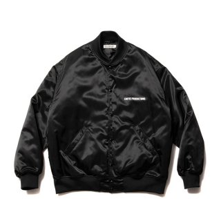 COOTIE/NYLON SATIN STADIUM JACKET