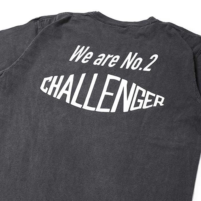 ブランド品専門の CHALLENGER/WE STORE ONLOINE THUMBING - TEE/ブラック No.2 ARE トップス