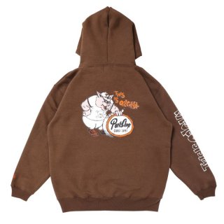 <img class='new_mark_img1' src='https://img.shop-pro.jp/img/new/icons8.gif' style='border:none;display:inline;margin:0px;padding:0px;width:auto;' />PORKCHOP/THIS IS ORIGINAL HOODIE/ダークブラウン