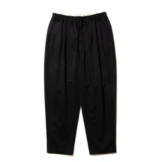 COOTIE/T/C 2 TUCK EASY ANKLE PANTS/ブラック