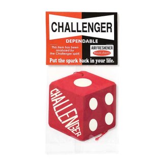 CHALLENGER/CHALLENGER DICE CAR TAG/レッド