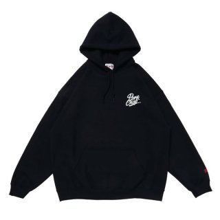 PORKCHOP/CIRCLE SCRIPT HOODIE/BLACK