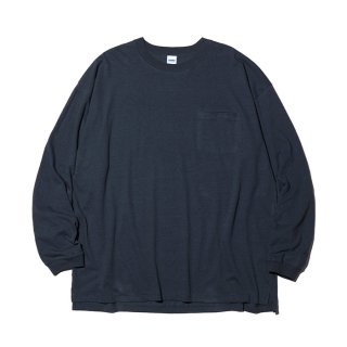 RADIALL/HEMPS-CREW NECK T-SHIRT L/S/INK BLACK【20%OFF】<img class='new_mark_img2' src='https://img.shop-pro.jp/img/new/icons20.gif' style='border:none;display:inline;margin:0px;padding:0px;width:auto;' />