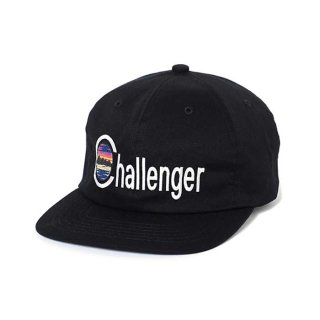 CHALLENGER/SUNSET EMBROIDERED CAP/BLACK