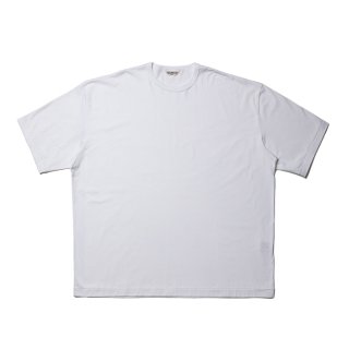 COOTIE/SUPIMA OVERSIZED FIT S/S TEE/WHITE