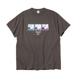 RADIALL/THE THING-CREW NECK T-SHIRT S/S/CHARCOAL