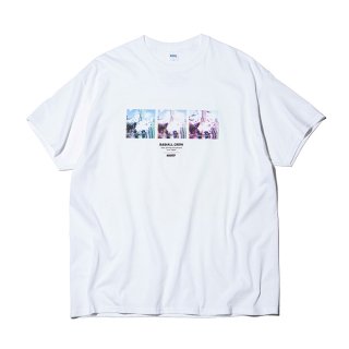 RADIALL/THE THING-CREW NECK T-SHIRT S/S/WHITE