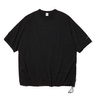 RADIALL/COOL RULER-CREW NECK T-SHIRT S/S/BLACK