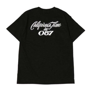 PORKCHOP/C-TIME TEE/BLACK