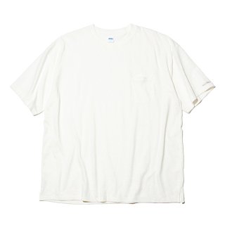 RADIALL/HEMPS-CREW NECK T-SHIRT S/S/SNOW WHITE