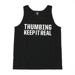 <img class='new_mark_img1' src='https://img.shop-pro.jp/img/new/icons8.gif' style='border:none;display:inline;margin:0px;padding:0px;width:auto;' />THUMBING/K-I-R TANK TOP/BLACK
