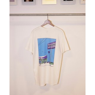 RADIALL/LO-COS-CREW NECK T-SHIRT S/S/WHITE