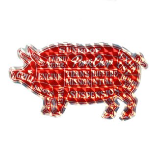 <img class='new_mark_img1' src='https://img.shop-pro.jp/img/new/icons8.gif' style='border:none;display:inline;margin:0px;padding:0px;width:auto;' />PORKCHOP/HOLOGRAM PORK STICKER/RED