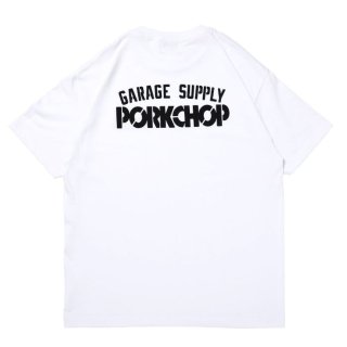 <img class='new_mark_img1' src='https://img.shop-pro.jp/img/new/icons8.gif' style='border:none;display:inline;margin:0px;padding:0px;width:auto;' />PORKCHOP/BLOCK STENCIL TEE/WHITE