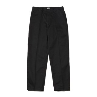 RADIALL/CNQ MOTOWN-WIDE TAPERED FIT PANTS/BLACK