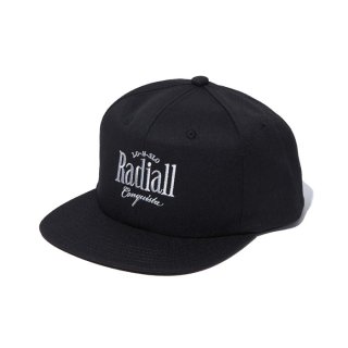 RADIALL/CONQUISTA-BASEBALL CAP/BLACK