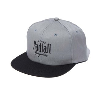 RADIALL/CONQUISTA-BASEBALL CAP/ICE GRAY