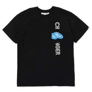 CHALLENGER/LOGO PKT TEE/BLACK