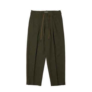 RADIALL/FLEETLINE-WIDE FIT TROUSERS/OLIVE