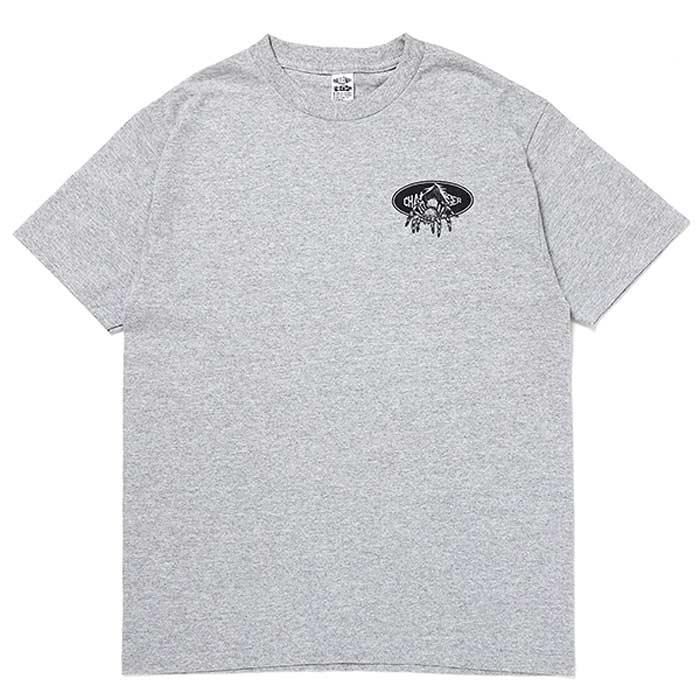 CHALLENGER/LOGO SPIDER TEE/ASH GRAY - THUMBING ONLOINE STORE