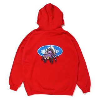 <img class='new_mark_img1' src='https://img.shop-pro.jp/img/new/icons8.gif' style='border:none;display:inline;margin:0px;padding:0px;width:auto;' />CHALLENGER/LOGO SPIDER HOODIE/RED