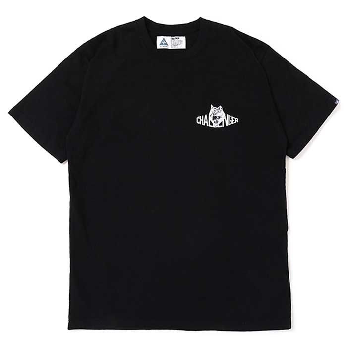 PORKCHOP - PORK BACK TEE / BLACK×WHGY / ポークプリントティー