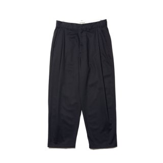 <img class='new_mark_img1' src='https://img.shop-pro.jp/img/new/icons8.gif' style='border:none;display:inline;margin:0px;padding:0px;width:auto;' />COOTIE/C/R TWILL RAZA 1 TUCK TROUSERS/BLACK