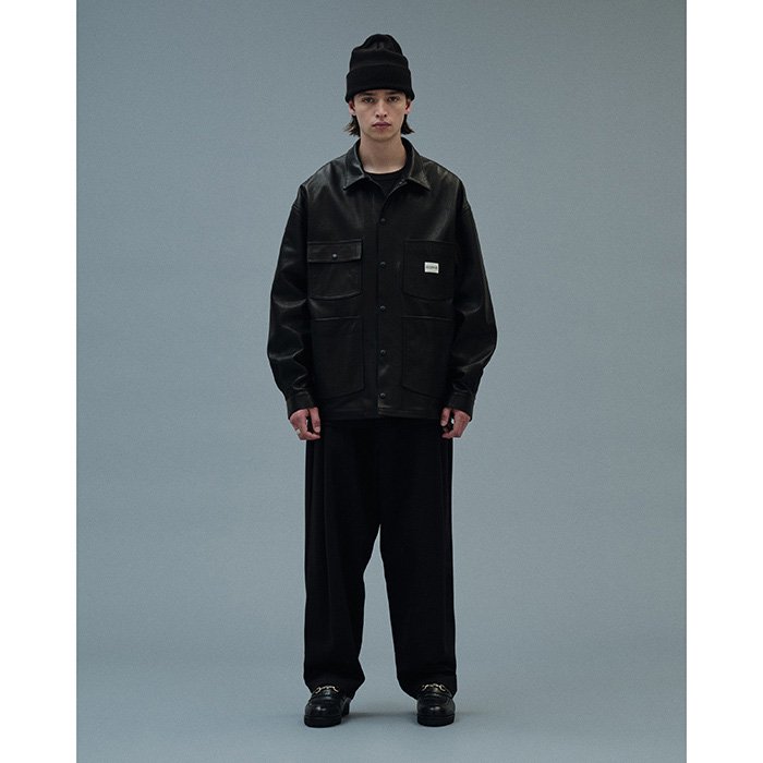 COOTIE/LEATHER COVERALL - THUMBING ONLOINE STORE - COOTIE 