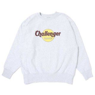 CHALLENGER/MUD LOGO C/N SWEAT/GRAY