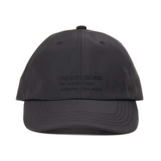 COOTIE/POLYESTER 6 PANEL CAP/BLACKBLACK