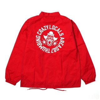 THUMBING/BROCK CIRCLE COACH JACKET/RED【40%OFF】<img class='new_mark_img2' src='https://img.shop-pro.jp/img/new/icons20.gif' style='border:none;display:inline;margin:0px;padding:0px;width:auto;' />