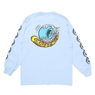 CHALLENGER/L/S CHALLENGER WHEELS TEE/L.T. BLUE