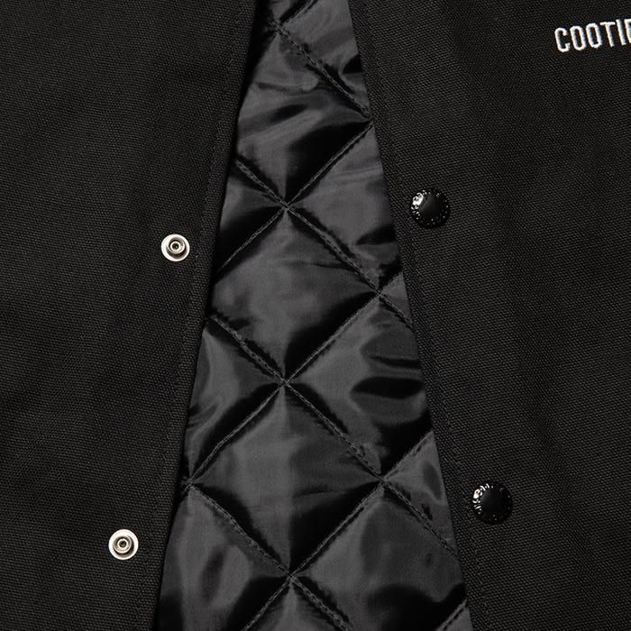 COOTIE/OX HOODIE BLOUSON/BLACK×BLACK - THUMBING ONLOINE STORE