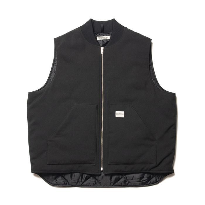 POLYESTER OX PADDED WORK VEST クーティー