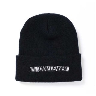 CHALLENGER/NATIONAL RACING KNIT CAP/BLACK×WHITE