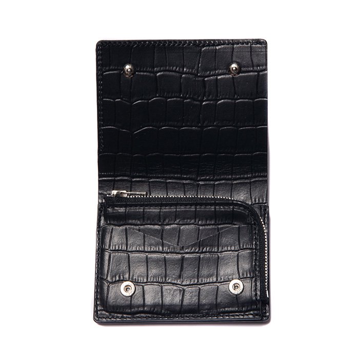 COOTIE/LEATHER COMPACT PURSE (CROCODILE) - THUMBING ONLOINE STORE ...