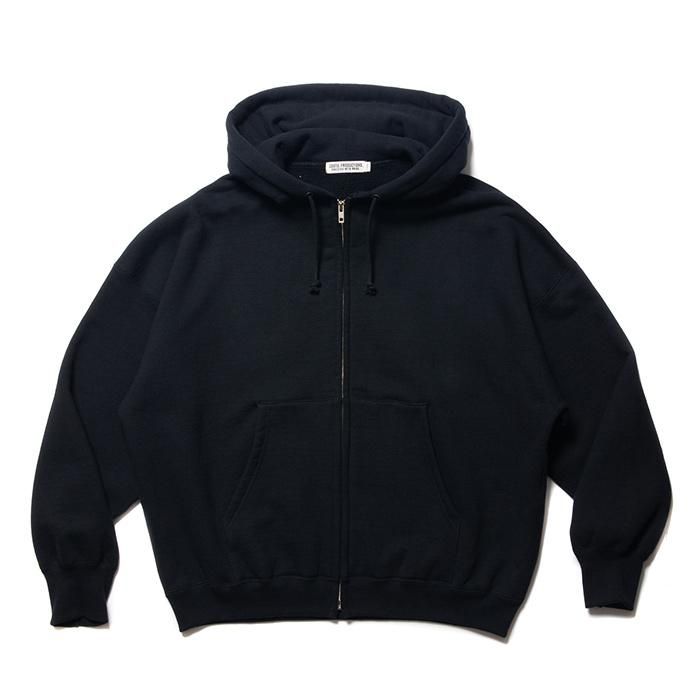 COOTIE/HEAVY OZ SWEAT FULL ZIP HOODIE/BLACK | 高密度に COOTIE/HEAVY OZ SWEAT FULL ZIP HOODIE/BLACK | 高密度に