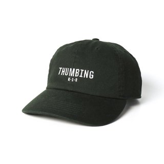THUMBING/SIGN LOW CAP/BLACK