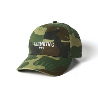 THUMBING/SIGN LOW CAP/CAMOUFLAGE