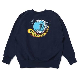 CHALLENGER/CHALLENGER WHEELS C/N SWEAT/NAVY