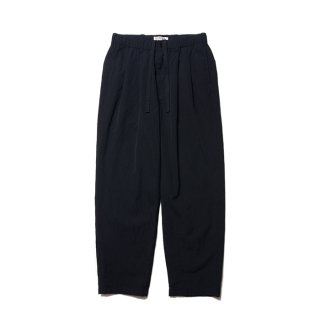 COOTIE/WOOL GABARDINE 2 TUCK EASY PANTS