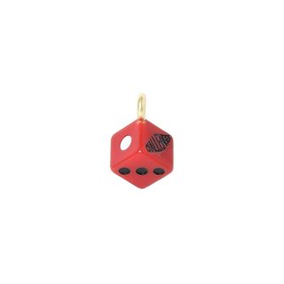 CHALLENGER/DICE PENDANT TOP/RED