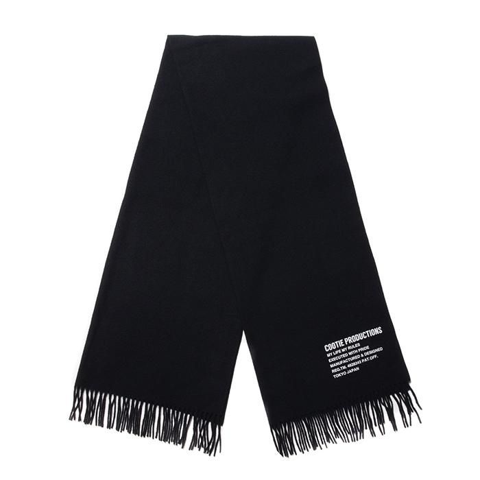 COOTIE/WIDE WOOL STOLE | 高密度のウールを使用した大判な COOTIE/WIDE WOOL STOLE | 高密度のウールを使用した大判な