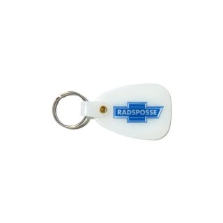 RADIALL/POSSE-WESTERN SADDLE KEY TAG/WHITE