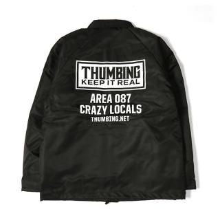 THUMBING/LOCAL'S MARK BOA COACH JACKET