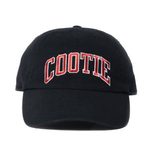 COOTIE/EMBROIDERY 6 PANEL CAP/BLACK