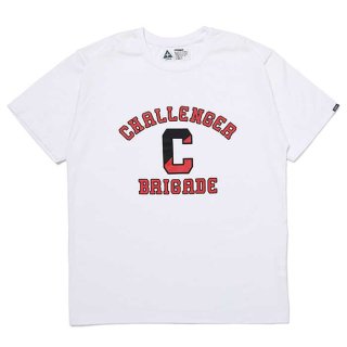 CHALLENGER/COLLEGE TEE/WHITE