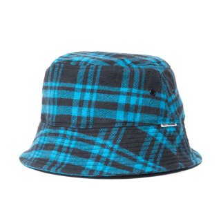 COOTIE/NEL CHECK BUCKET HAT