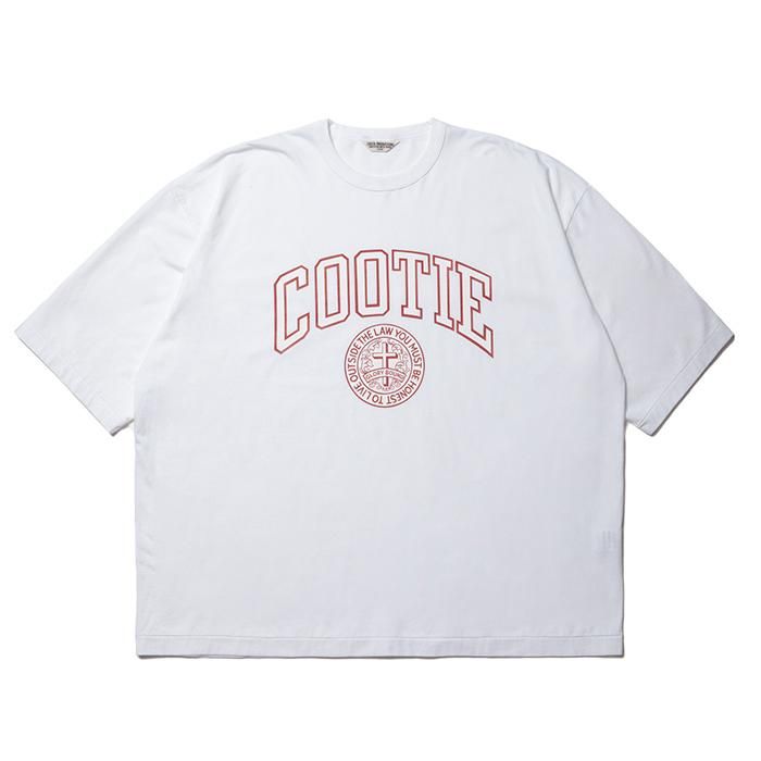 COOTIE /Print Oversized S/S Tee M