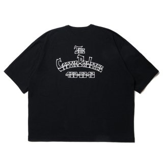 COOTIE/PRINT OVERSIZED S/S TEE (LOWRIDER)/BLACK